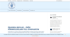 Desktop Screenshot of franskaskolan.se